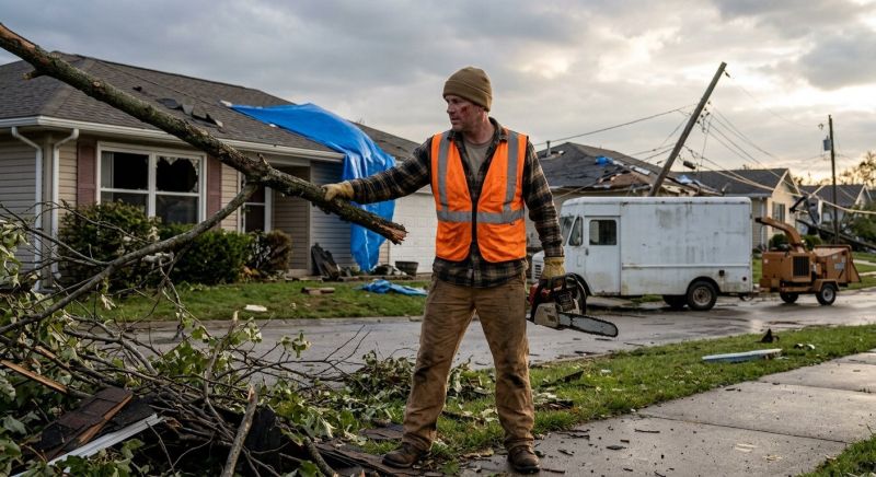 Storm Damage Restoration Service