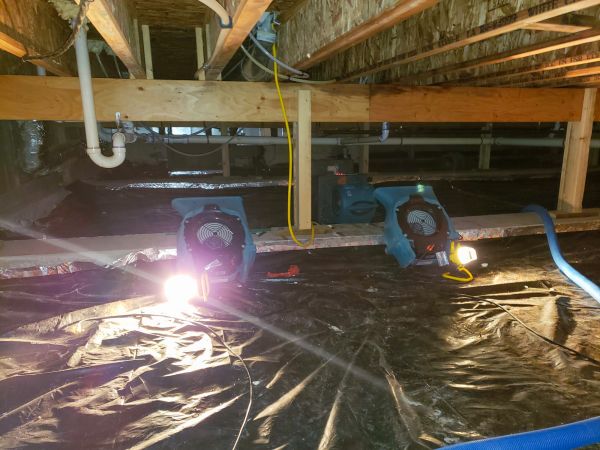 Crawlspace Water Removal in Bonita Springs